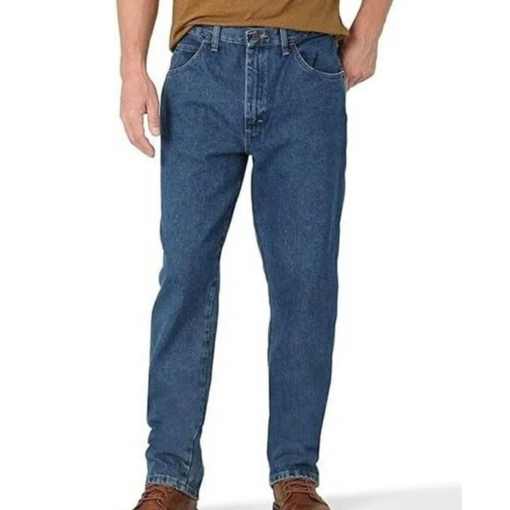 Rustler Jeans Mens Size 38 X 29 Medium Wash Straight Leg Pants